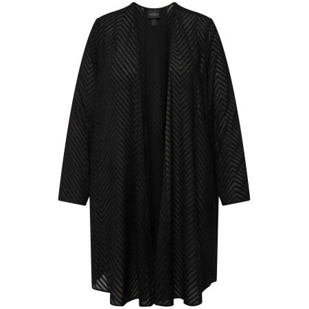 Ulla Popken Ulla Popken Gebreid vest zwart