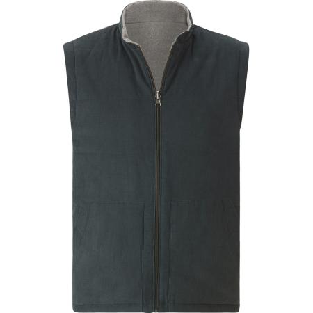 BABISTA BABISTA Bodywarmer Romatica grijs / donkergroen