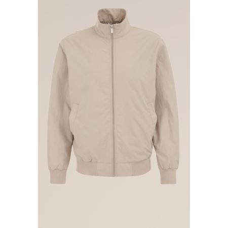 WE Fashion Heren bomberjack - Regular fit - Beige - Maat: M