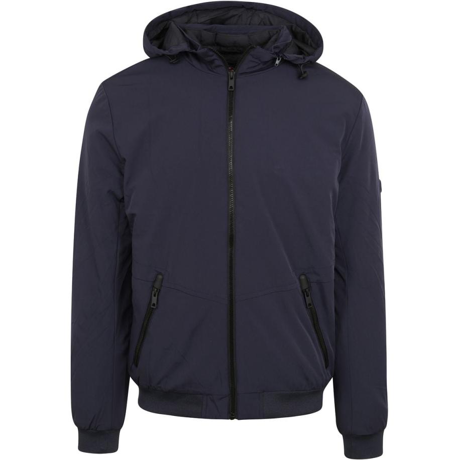 Suitable Hike Jas Donkerblauw Blauw