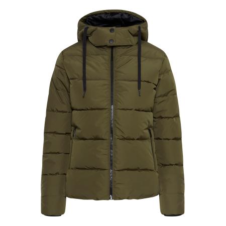 Oxmo Oxmo Winterjas Sofina donkergroen