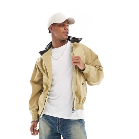 Gant - 75th Anniversary Capsule - Harrington jack in beige-Neutraal