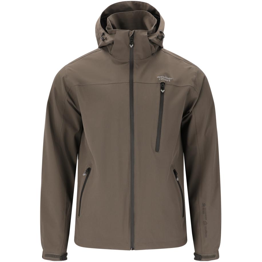 Weather Report Weather Report Functionele jas DELTON chocoladebruin -