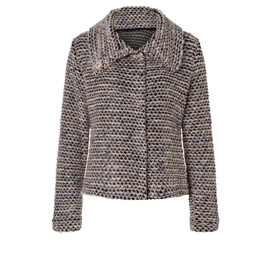 Ana Alcazar Tussenjas Abella bruin / grijs / zwart Bruin