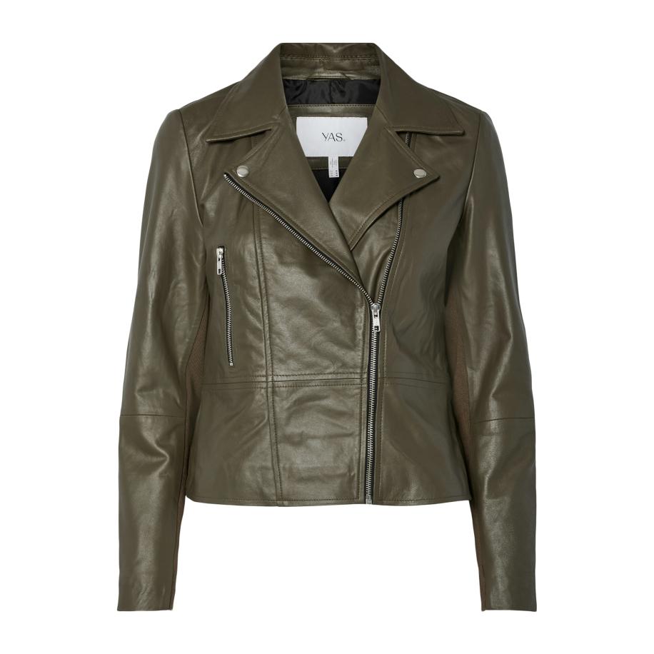 YAS YAS Tussenjas olijfgroen -