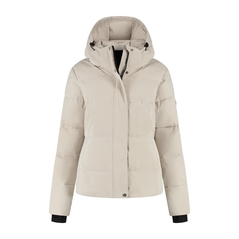 Travelin Travelin Winterjas Norra crème -