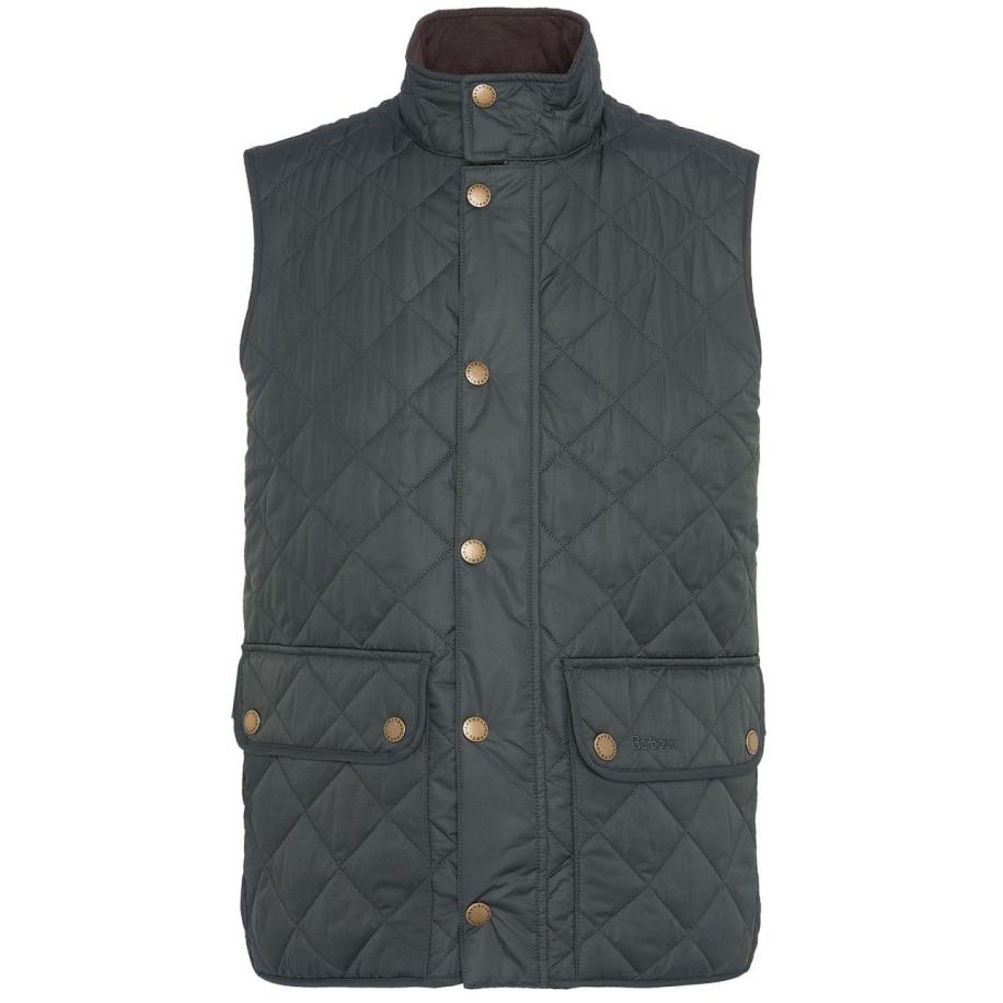 Barbour New Lowerdale Gilet Sage Groen Groen