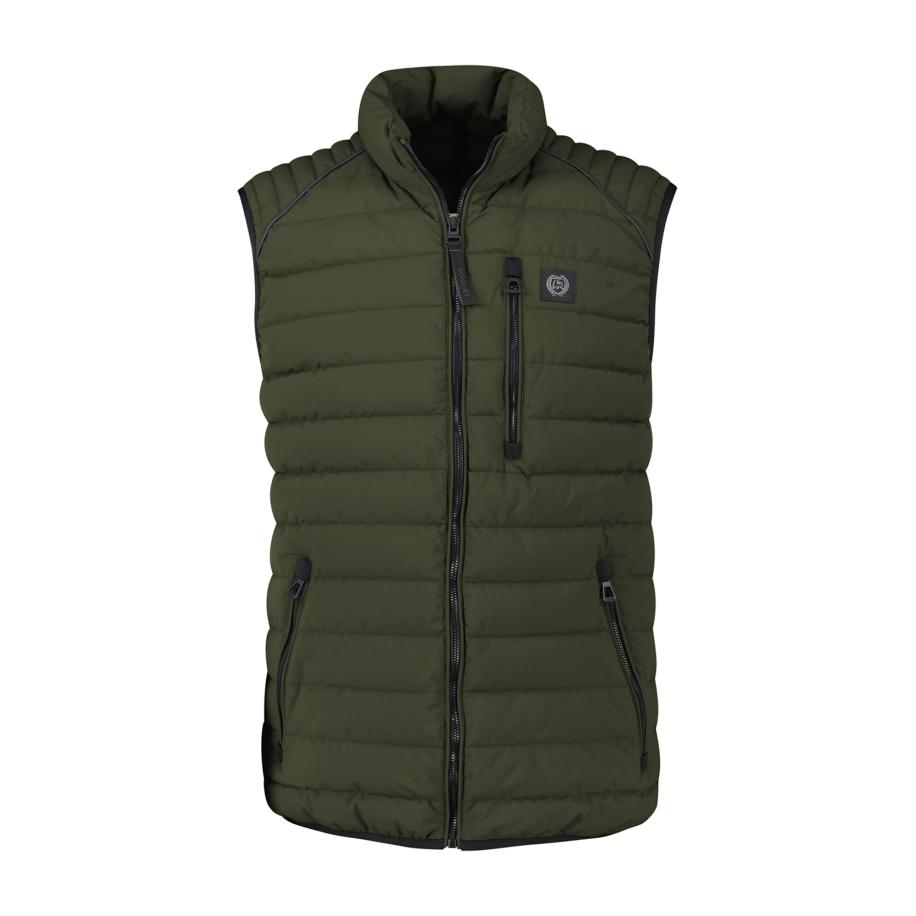 Lerros LERROS Bodywarmer olijfgroen -