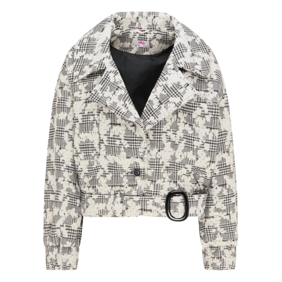 MYMO MYMO Tussenjas grijs / wit -