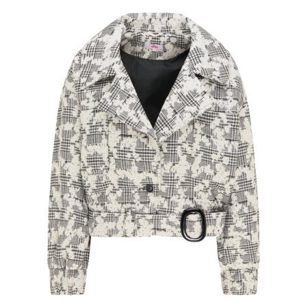 MYMO MYMO Tussenjas grijs / wit