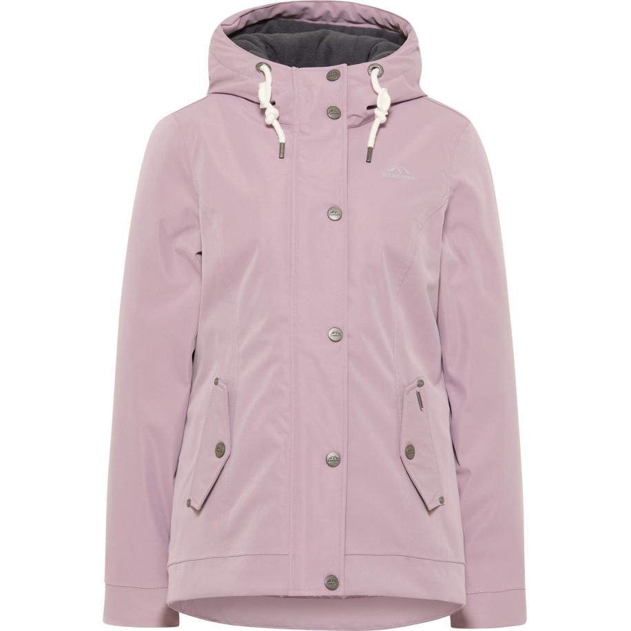 ICEBOUND ICEBOUND Functionele jas mauve -
