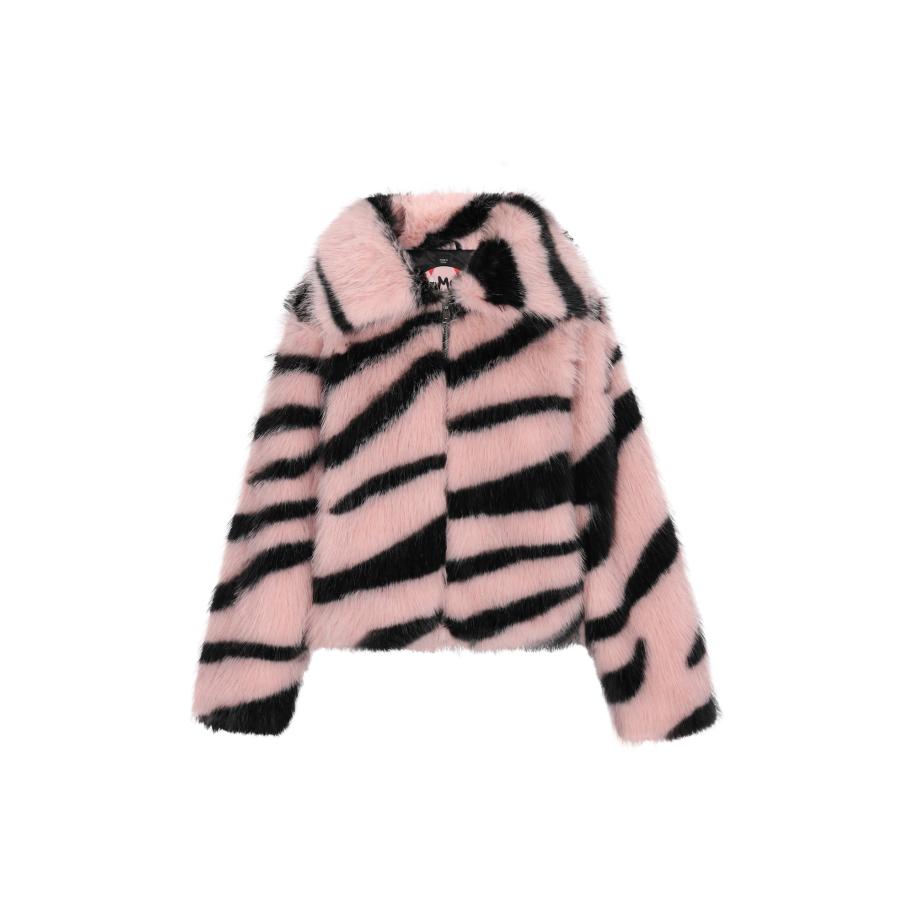 MYMO myMo ROCKS Tussenjas rosa / zwart -