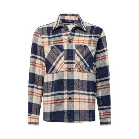 Blend BLEND Tussenjas beige / navy / koraal