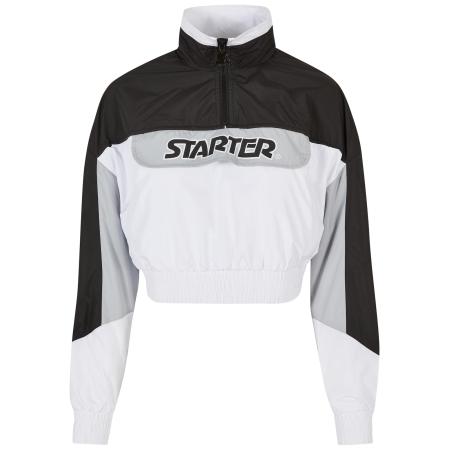 Starter Black Label Starter Black Label Tussenjas zwart / wit