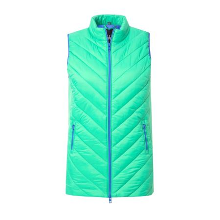 Ulla Popken Ulla Popken Bodywarmer lichtgroen