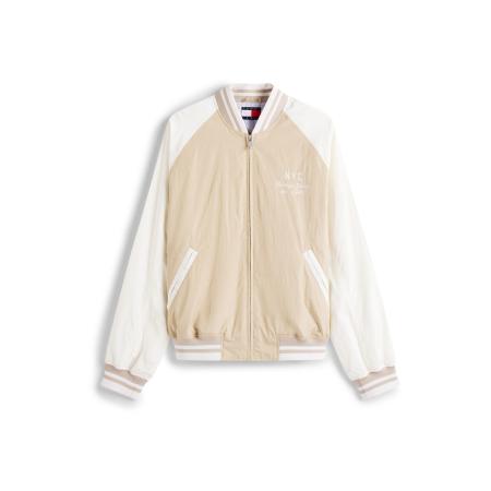 Tommy Jeans Tommy Jeans Tussenjas kaki / zwart / offwhite