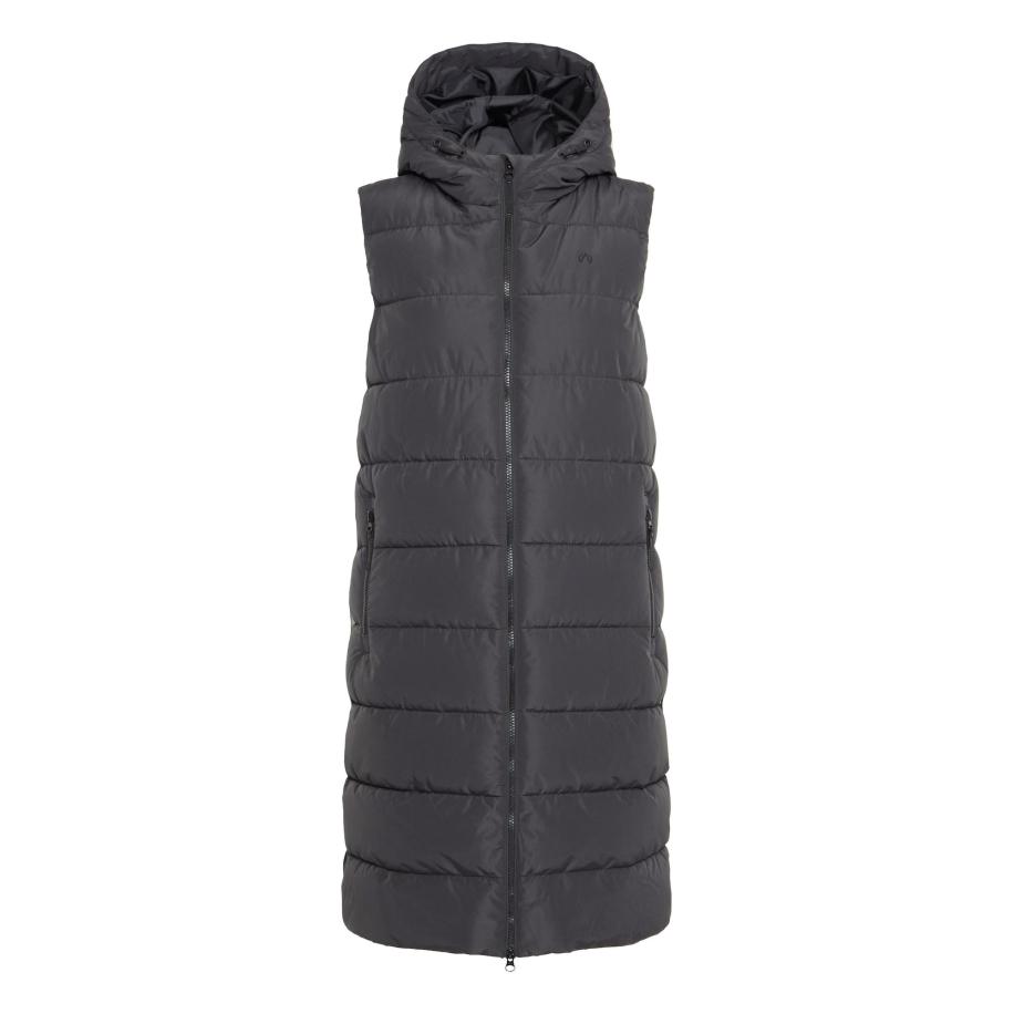 North Bend North Bend Bodywarmer Amara donkergrijs -