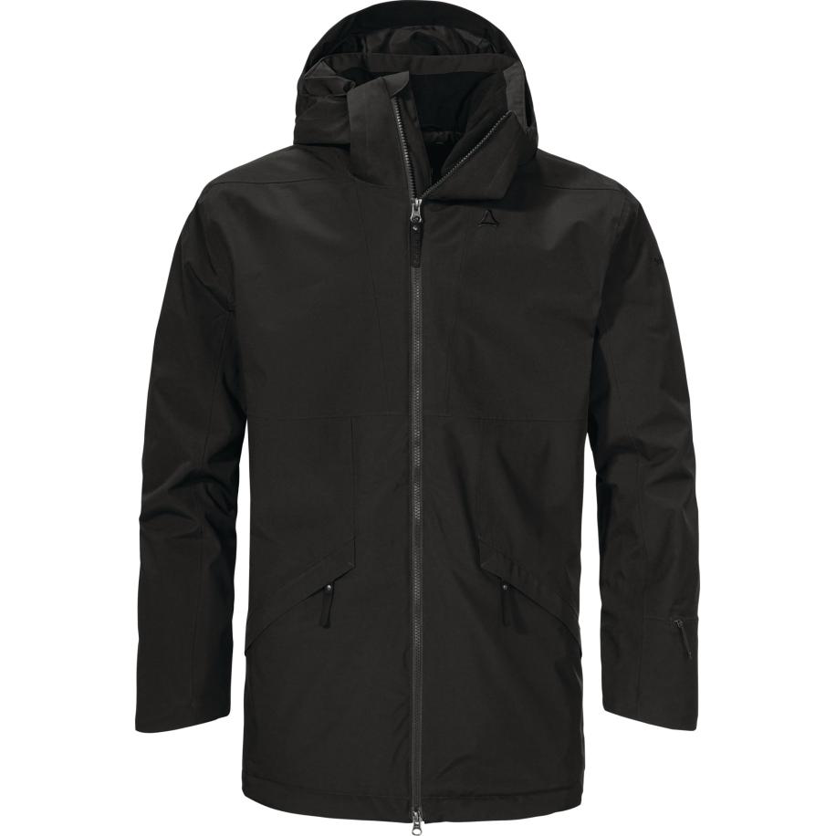 Schöffel Outdoorjas Urban Ins Malkay zwart Zwart