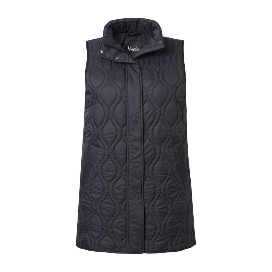 Ulla Popken Ulla Popken Bodywarmer zwart -