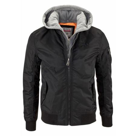 Lonsdale LONSDALE Tussenjas lichtgrijs / zwart