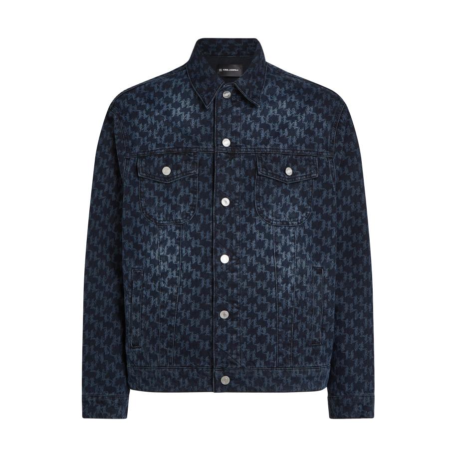 Karl Lagerfeld Karl Lagerfeld Tussenjas blauw denim / donkerblauw -