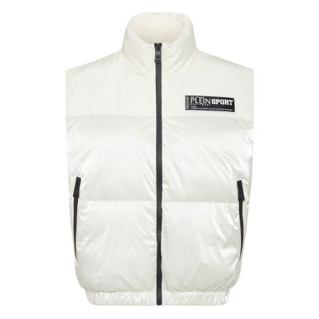 Plein Sport Plein Sport Bodywarmer zwart / wit