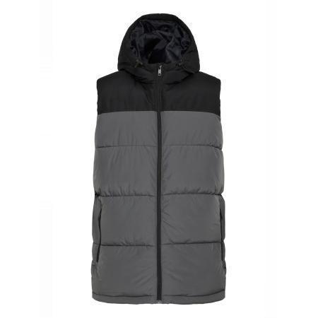 Blend BLEND Bodywarmer Hmbank donkergrijs / zwart