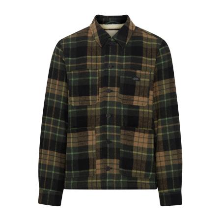 Blend BLEND Tussenjas bruin / donkergroen