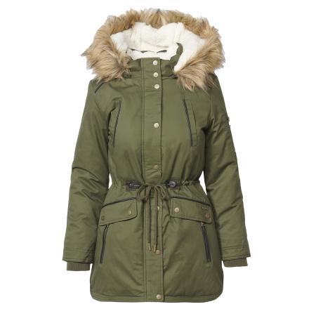 KOROSHI KOROSHI Tussenparka kaki