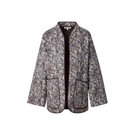 Lollys Laundry Lollys Laundry Tussenjas Lulu duifblauw / zwart / wit