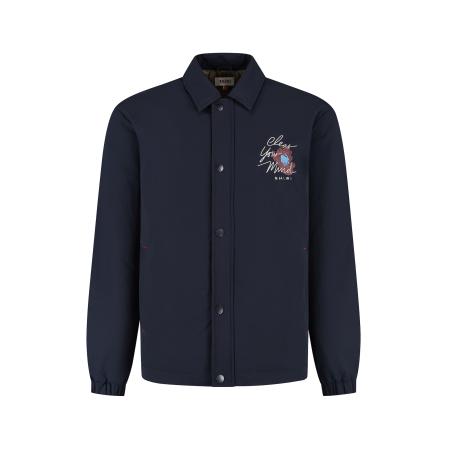 Shiwi Shiwi Tussenjas marine / groen / rosa / wijnrood