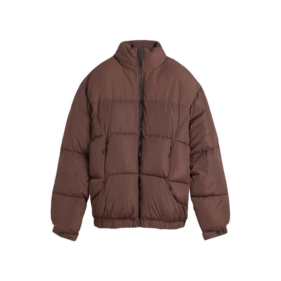 Bershka Bershka Winterjas chocoladebruin -