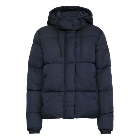 Oxmo Oxmo Winterjas taylor donkerblauw