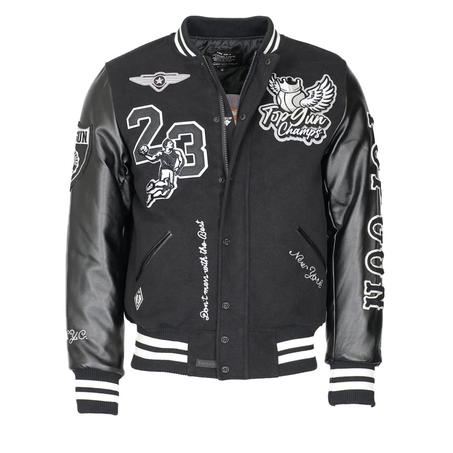 Top gun TOP GUN Tussenjas 23004 basaltgrijs / zwart / wit -