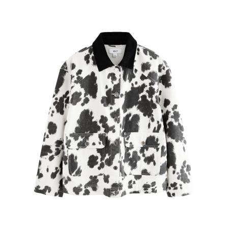 Next Next Tussenjas zwart / wit