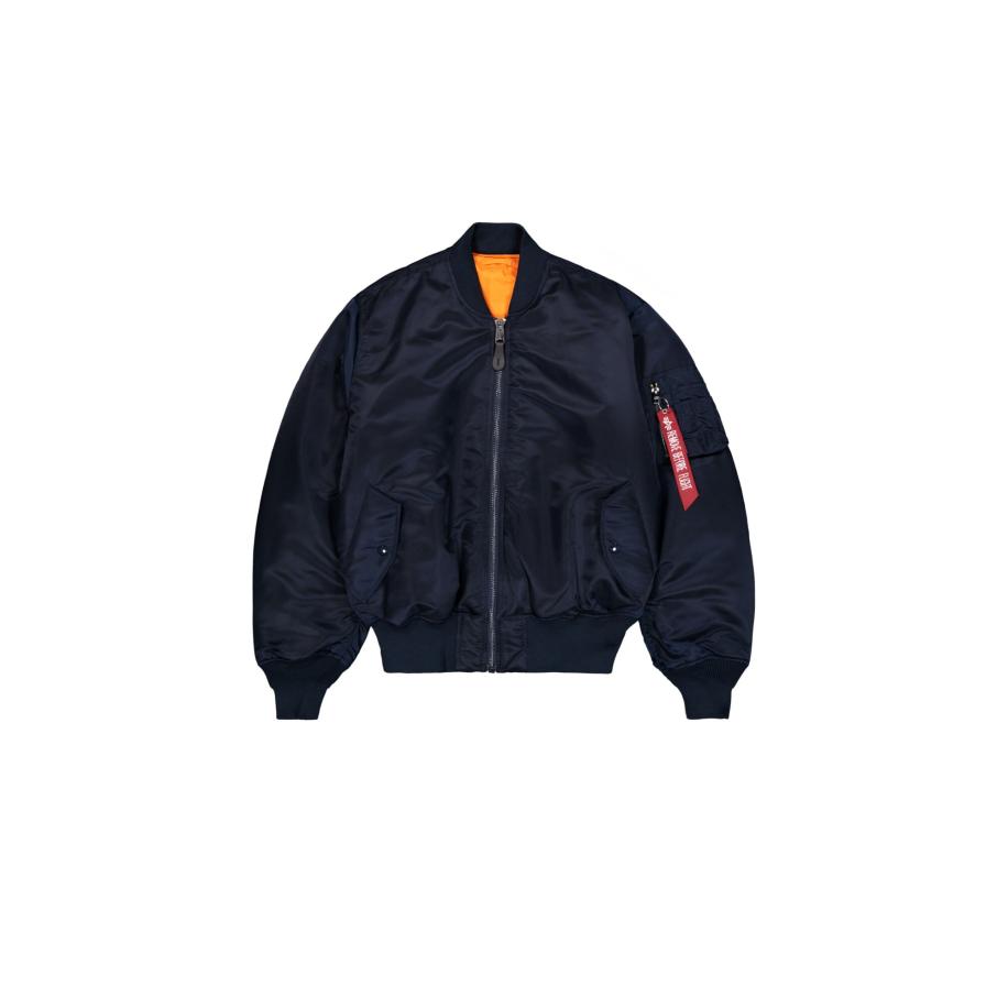 ALPHA INDUSTRIES Tussenjas MA-1 Heritage donkerblauw Blauw