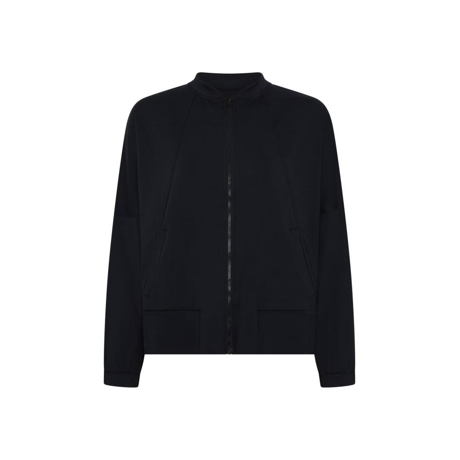 Born Born Sweatvest Leila zwart -