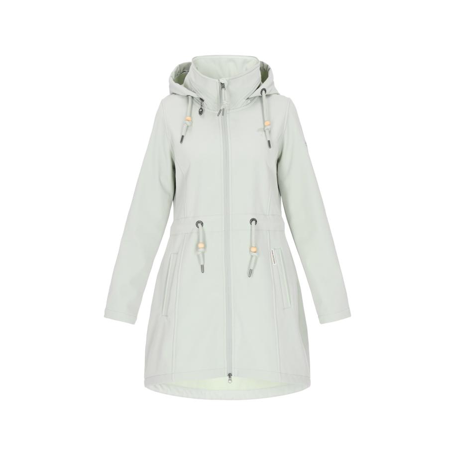 Schmuddelwedda Schmuddelwedda Functionele jas pastelgroen -