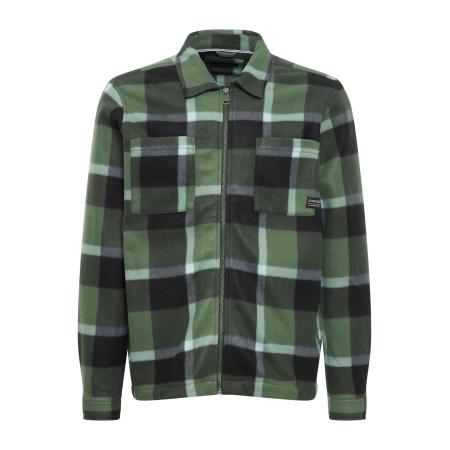 11 Project 11 Project Tussenjas Charlie groen gemêleerd / wit