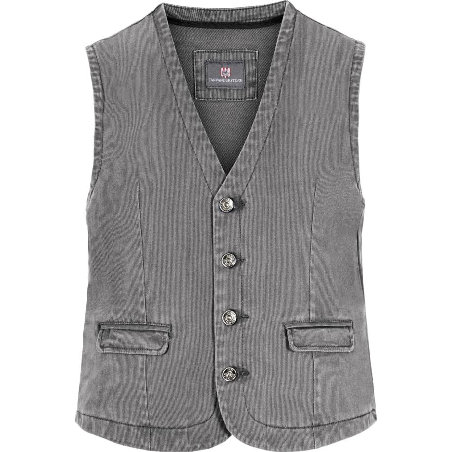 jan vanderstorm Jan Vanderstorm Bodywarmer Torell grijs -