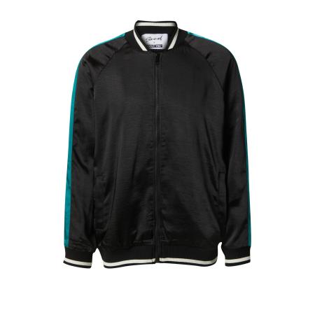 ABOUT YOU Sinned x ABOUT YOU Tussenjas Orlando smaragd / zwart / wit