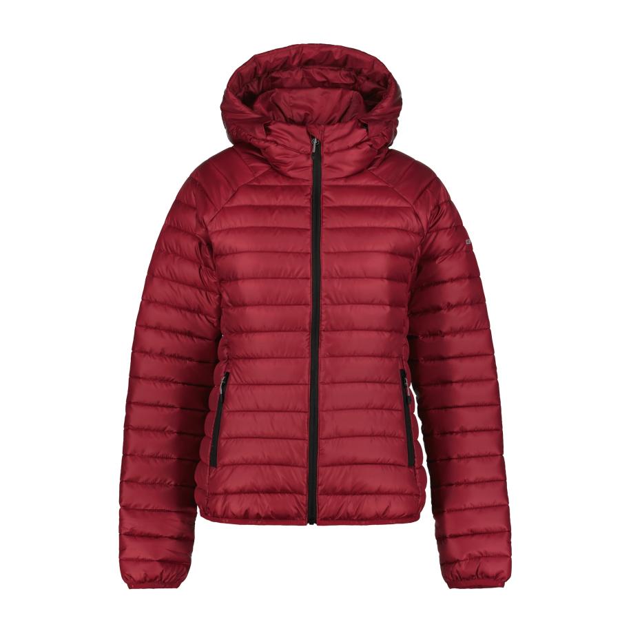 Icepeak ICEPEAK Outdoorjas Bellevue donkerrood -