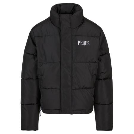 Pequs Winterjas zwart / wit