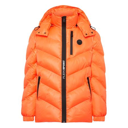 Plein Sport Plein Sport Winterjas Tiger oranje