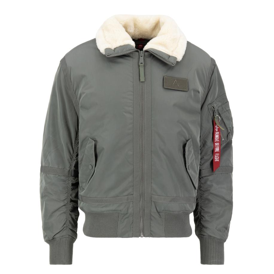 Alpha Industries ALPHA INDUSTRIES Tussenjas B15-3 TT donkergroen / eierschaal -