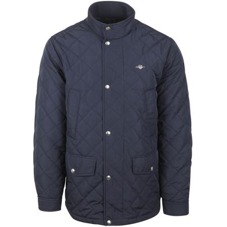 Gant Jas Quilted Windcheater Navy