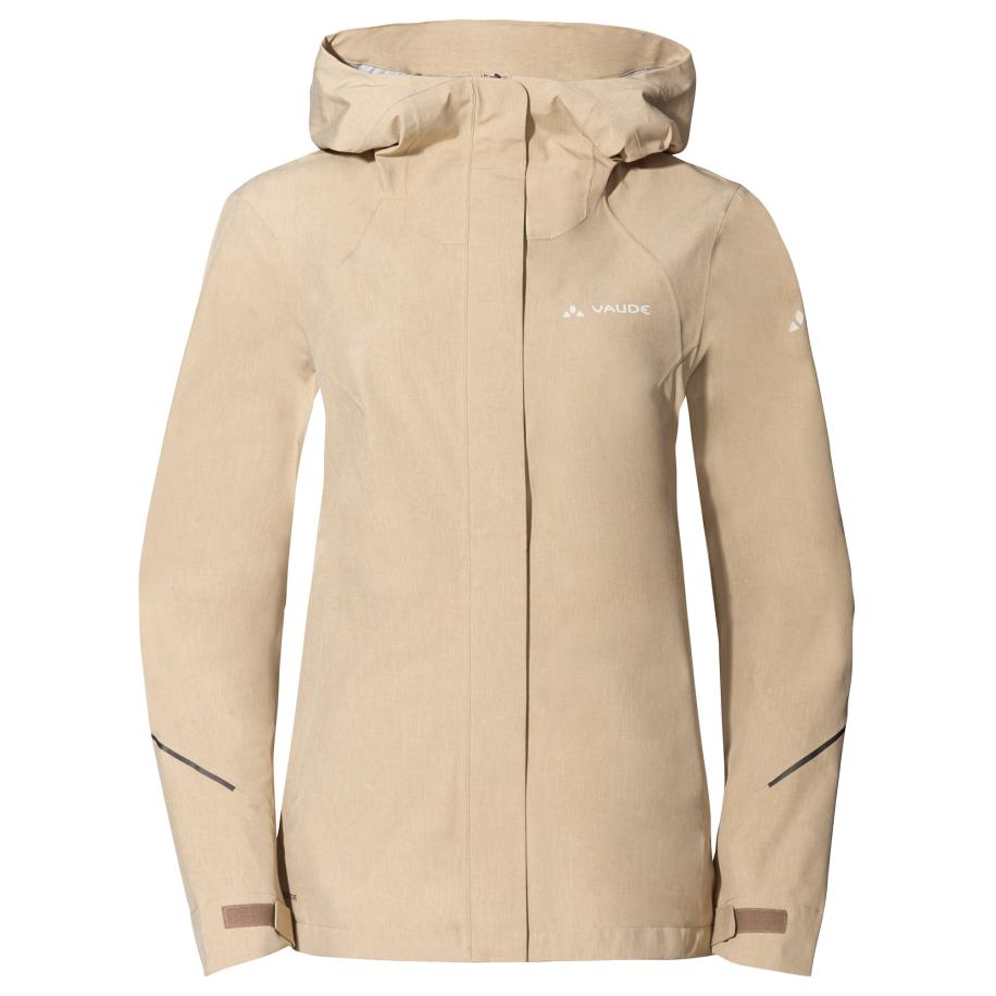 Vaude VAUDE Sportjas Yaras donkerbeige / wit -