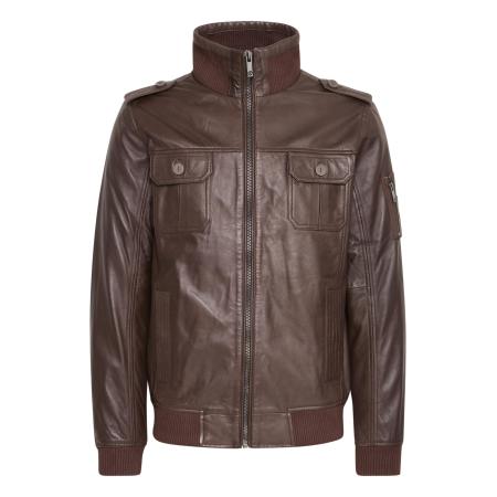 Solid !Solid Tussenjas Famash bruin