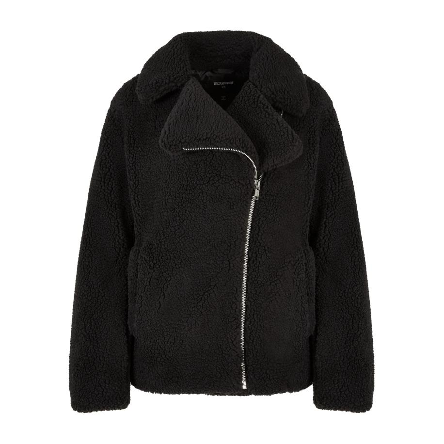 Urban Classics Urban Classics Winterjas Sherpa zwart -