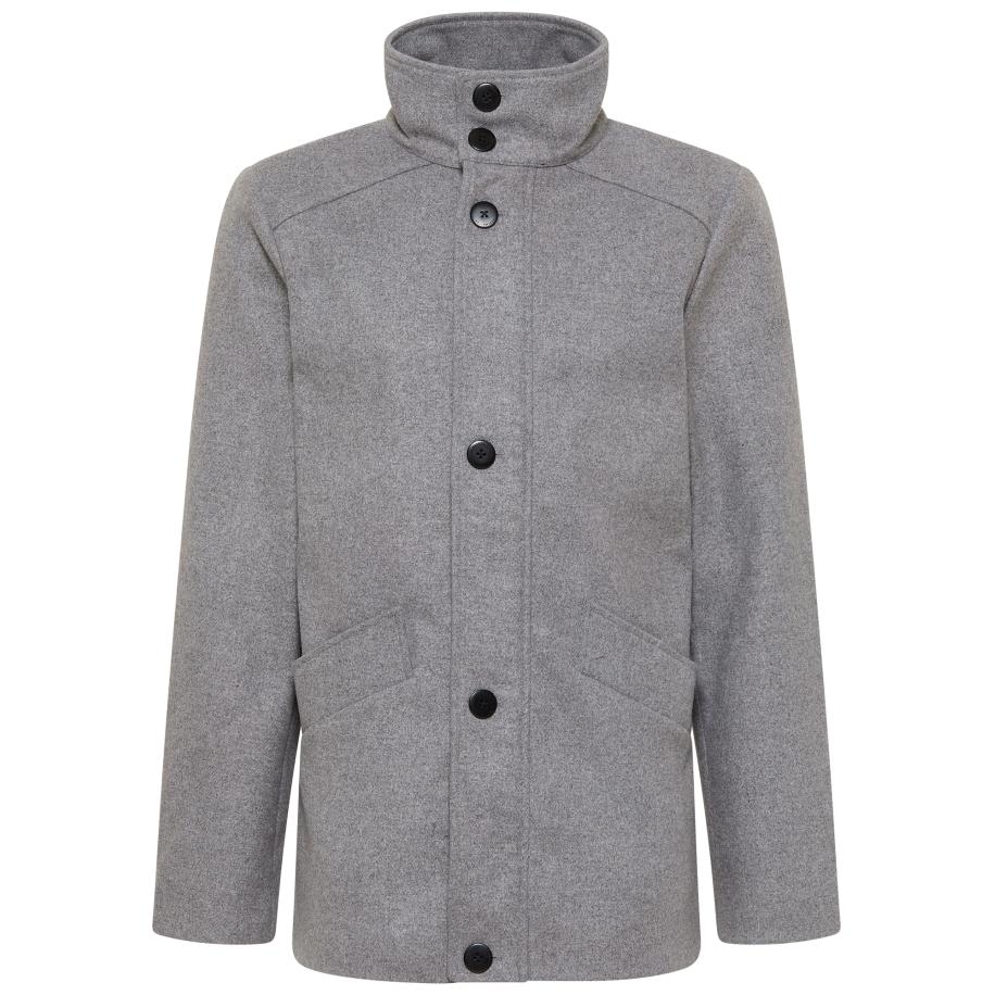 DreiMaster DreiMaster Klassik Tussenjas grijs gemêleerd -